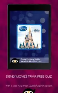 DISNEY TRIVIA FREE QUIZ GAME QUESTIONS AND ANSWERS Screen Shot 11