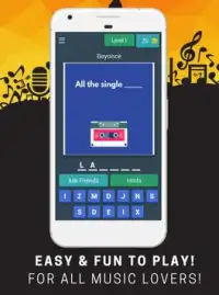 Guess the Song: Music Lyrics Trivia Game 🎵 Screen Shot 8