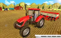 Real Tractor Farmer games 2019 : New Farming Games Screen Shot 3