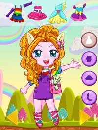 gratis pony dress-up spellen voor meisjes Screen Shot 5