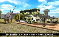 الطرق الوعرة الجيش الأميركي شاحنة النقل محاكي 2017 Screen Shot 6