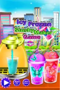 Icy Frozen Slushy Maker Game Screen Shot 0