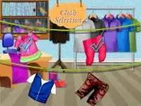 双子テーラーデザイナーブランドの服の女の子のゲーム Screen Shot 29