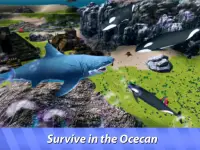 Megalodon Survival Simulator - seja um tubarão! Screen Shot 9
