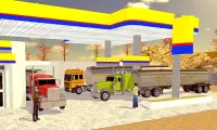 Olietanker vrachtwagen sim - offroad vervoerder Screen Shot 3