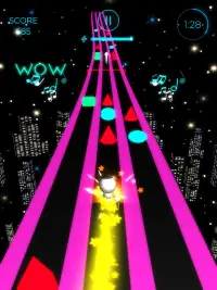 Beat Runner - EDM Music Tiles game Screen Shot 7