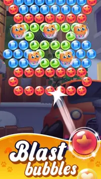 Bubble Pop - لعبة مجانية لتفجير الفقاعات Screen Shot 0