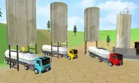 شاحنة نقل النفط شاحنة لعبة Screen Shot 1