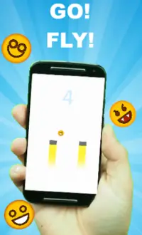 Emoji Fly Screen Shot 2