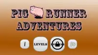 Pig Runner Adventure Screen Shot 1