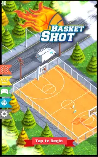 BasketShot - 3D Basketball Screen Shot 3