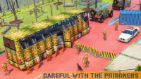 Army Prisoner Transport: Criminal Transport Games Screen Shot 1