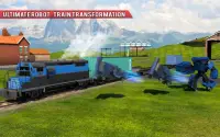 기계 인간 차 변형 기차 수송 스마트 크레인 3D Screen Shot 12
