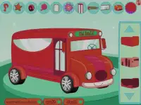 Bus School Decor Games Screen Shot 1