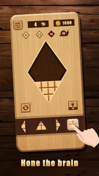 Wood Block-Block Puzzle Jigsaw Screen Shot 1