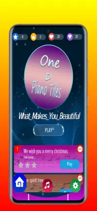 One Direction piano Tiles Screen Shot 0