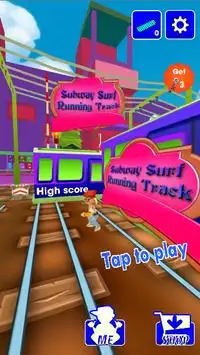 Subway Surf Running Track Screen Shot 1