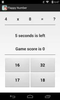 Flappy Number (Kid) Screen Shot 0