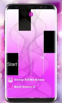 The Chainmokers Piano Tiles Screen Shot 0