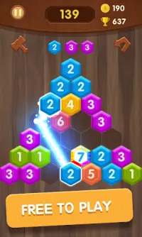 Kết nối câu đố - Hexa crush puzzle Screen Shot 3