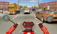 Spider Hero Rider - Racers Of Highway Screen Shot 1