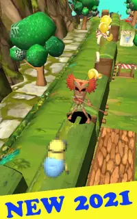 Subway Banana Run 3D : Jungle Dash Adventure Screen Shot 7