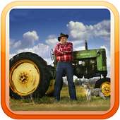 America Farming Estados Unidos Tractor Harvest