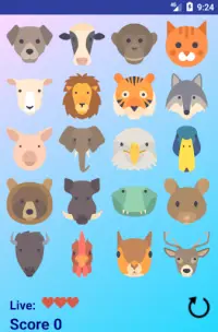 Hear'em all - animals funny educational game Screen Shot 1