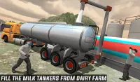 Milk Transport Big Truck Simulator 2019 Screen Shot 4