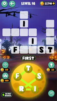 Word Cookie : Spooky WordCross Screen Shot 7