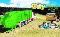 City Garbage Cleaner Truck Sim: Urban Trash Truck Screen Shot 7