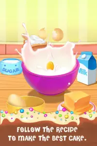 Cake Master Cooking Screen Shot 0