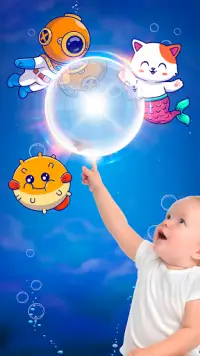 Trò chơi em bé Bubble pop game Screen Shot 4