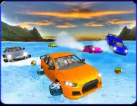 Water Surfing Car Racing 3D Screen Shot 6