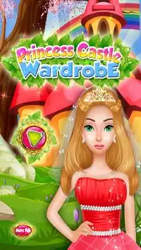 Wardrobe jogos da princesa Screen Shot 0