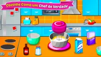 Jogo de Cozinhar - Bolinhos Screen Shot 3