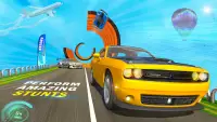 GT Car Stunts - Ramp Car Games Screen Shot 1