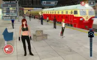 Express Train Driving Simulator 17 Screen Shot 1