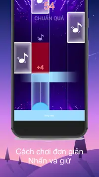 Song Tile Sóng gió Bạc phận game nhạc và piano Screen Shot 2