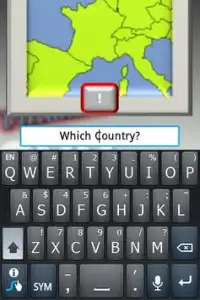 Geography Test Europe Screen Shot 2