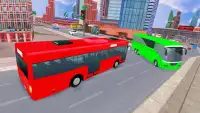 Urban city Coach Bus Driving - New Games 2020 Screen Shot 0