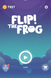 Flip! the Frog: экшен-аркада Screen Shot 0