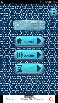 Happy Muze - Simply non-stop mazes Screen Shot 0