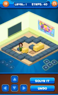 Sokoban 3D (Box Puzzle) Screen Shot 5