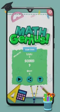 Math Genius - Math Game Screen Shot 7