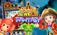 Jewels Crush Fantasy : 3-Gewinnt-Puzzle Screen Shot 1