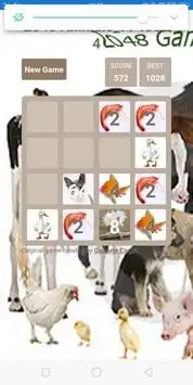 2048 Animals Screen Shot 3