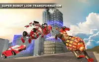Ultimate Wild Lion Robot: Car Robot Transform Game Screen Shot 7