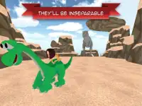 Fire Dino & Cave Boy Adventure Screen Shot 2