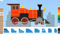 Labo Brick Train:jeu d'enfant Screen Shot 4